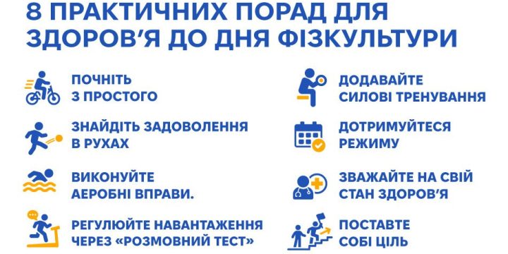 Рухова активність: 8 практичних порад для здоров’я