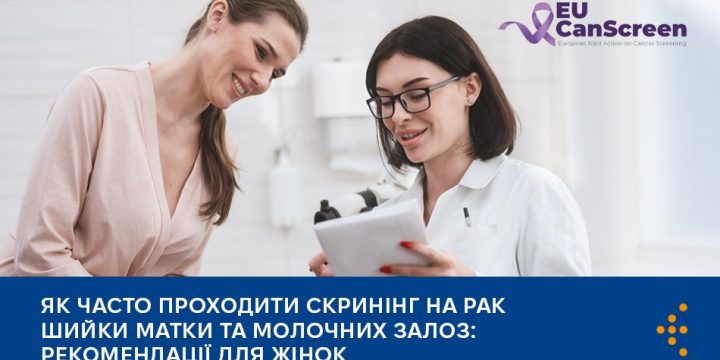 Як часто проходити скринінг на рак шийки матки та молочних залоз: рекомендації для жінок