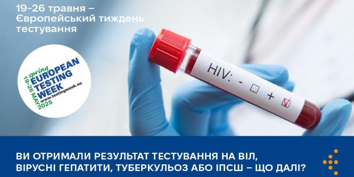 Ви отримали результат тестування на ВІЛ, вірусні гепатити, туберкульоз або ІПСШ — що далі?